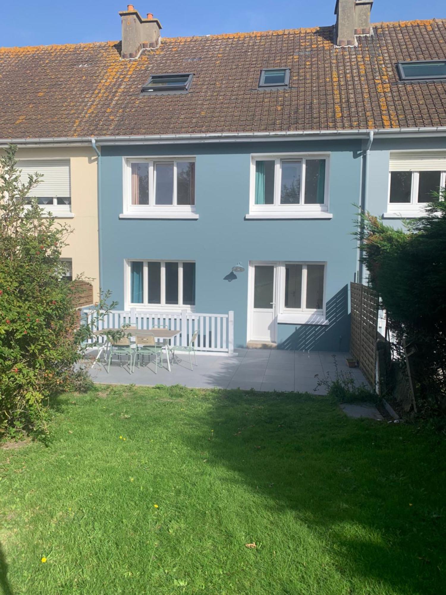 Entre Mer Et Falaises - Equihen - Maison Familiale Avec Jardin A 800 M De La Mer Exteriör bild